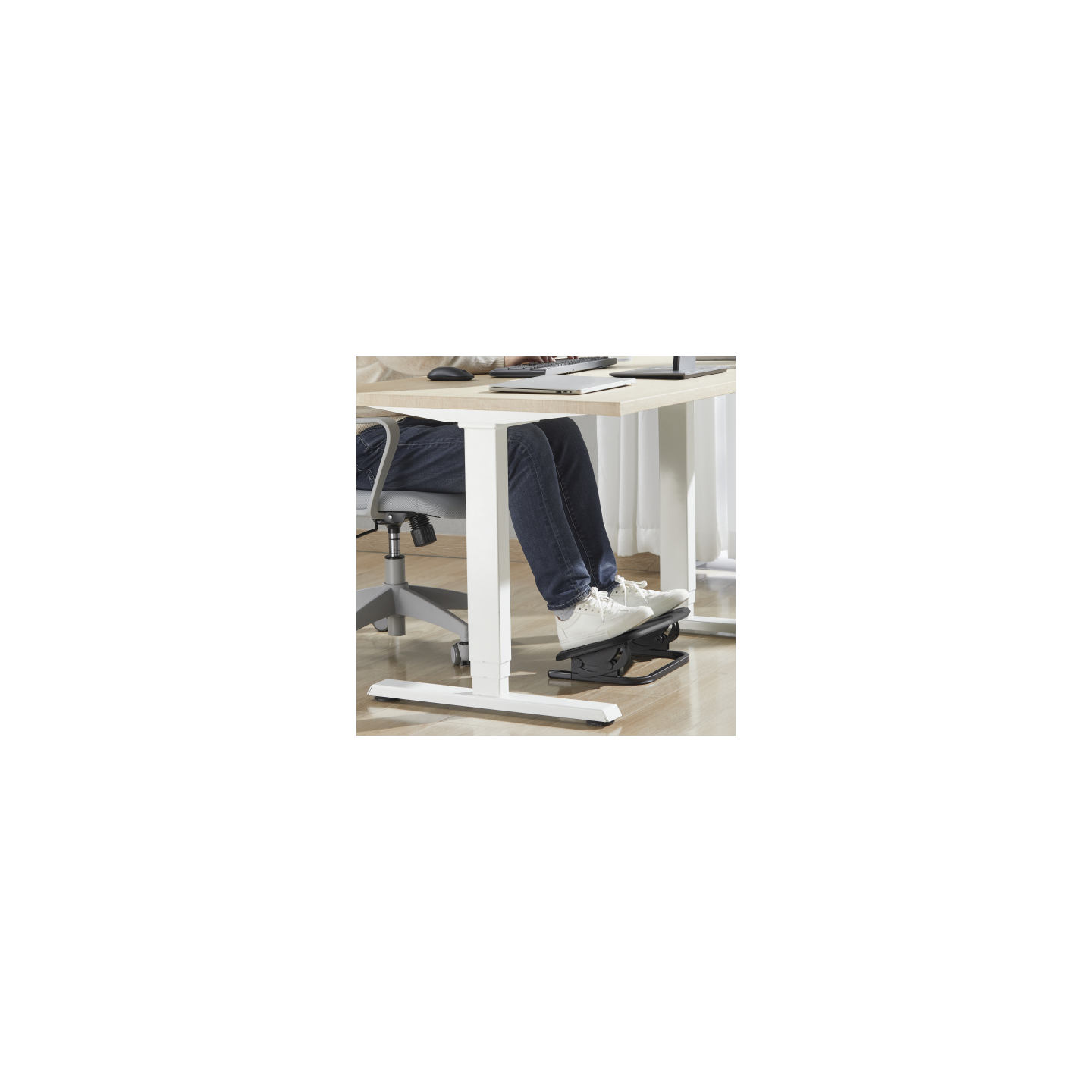 Brateck Ergonomic Foot Rest - FR-11B - Black — Buy in Cyprus with Fast Delivery