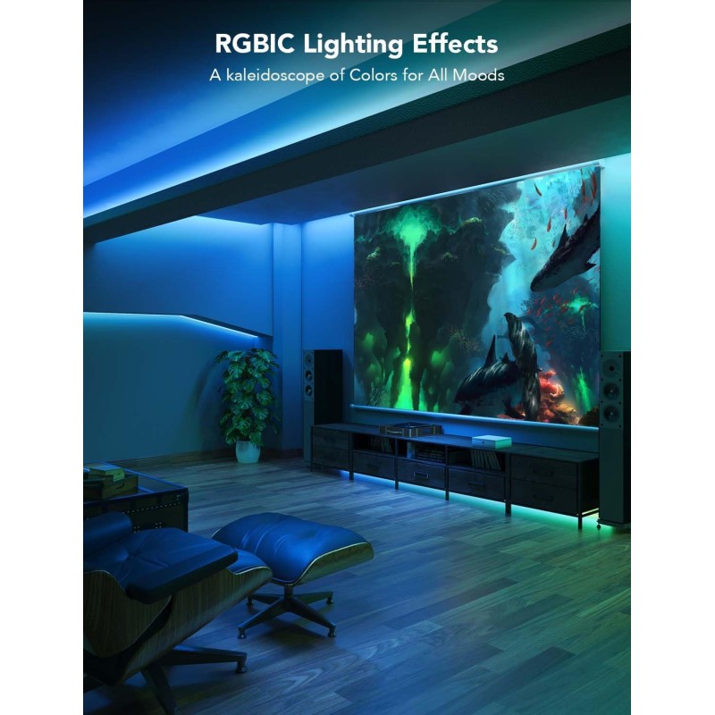 Buy Govee RGBIC Basic LED Strip 10m - H618C - RGBIC, Wi-Fi + Bluetooth in Cyprus, Nicosia, Limassol, Larnaka, Pafos