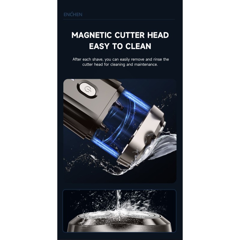 Buy Enchen Portable Shaver - MINI 6 - USB-C 350mAh in Cyprus, Nicosia, Limassol, Larnaka, Pafos