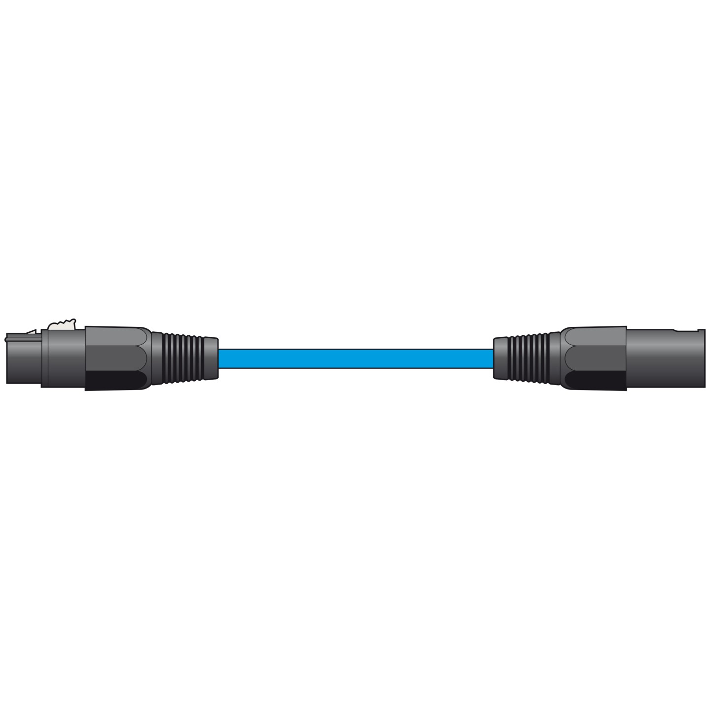 Chord Classic - 190.092UK - XLR M-F 1.5m Blue — Buy in Cyprus with Fast Delivery