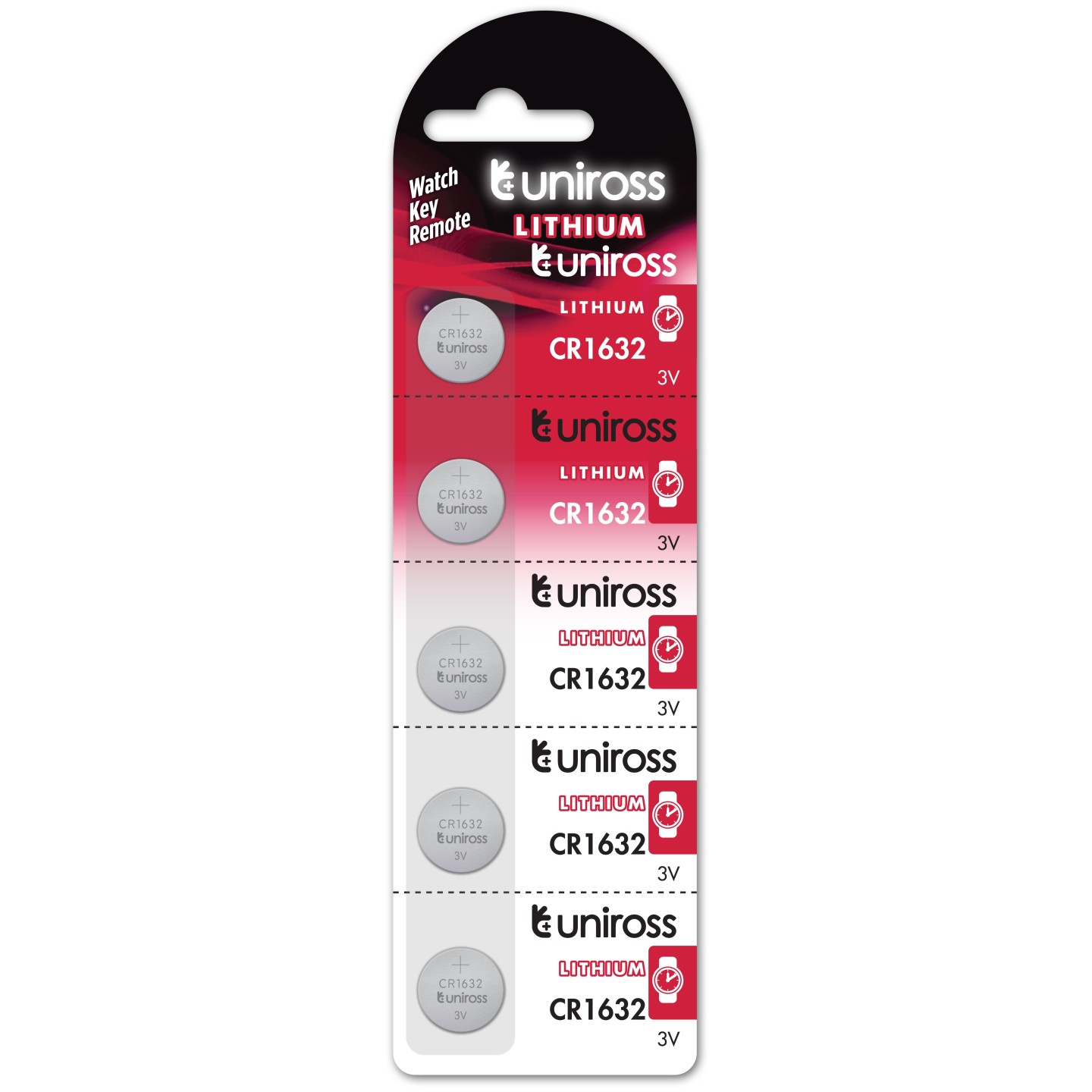 Uniross Button Cell Lithium Battery - CR1632 - 5pack — Buy in Cyprus with Fast Delivery