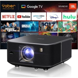 Buy Yaber - K3 - Full HD Smart Google TV Projector Alexa WiFi6 BT NFC 30W JBL So... in Cyprus, Nicosia, Limassol, Larnaka, Pafos