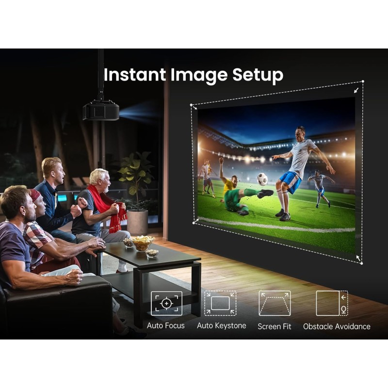 Buy Yaber - K3 - Full HD Smart Google TV Projector Alexa WiFi6 BT NFC 30W JBL So... in Cyprus, Nicosia, Limassol, Larnaka, Pafos