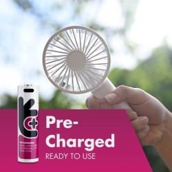 Buy Uniross USB-C Rechargeable 18650 Lithium Battery 2000mAh - (1pc) in Cyprus, Nicosia, Limassol, Larnaka, Pafos