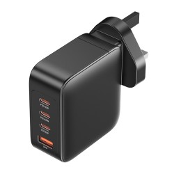 Buy Vention Charger Wall GaN 140W 3xC 1xA+240W Cable Black - FEIB0-UK - Wall GaN... in Cyprus, Nicosia, Limassol, Larnaka, Pafos