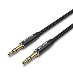 Buy Vention AUDIO 3.5mm M-M Cable Braided Metal 5.0m - BAWBJ - Vention AUDIO 3.5... in Cyprus, Nicosia, Limassol, Larnaka, Pafos