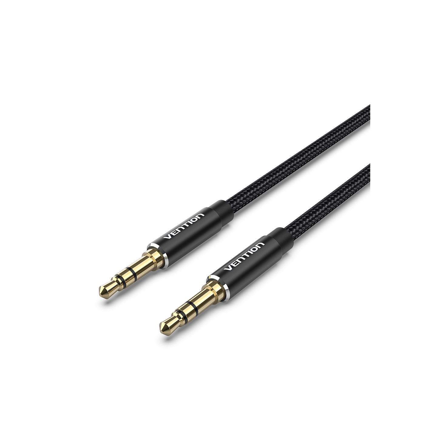 Vention AUDIO 3.5mm M-M Cable Braided Metal 5.0m - BAWBJ - Vention AUDIO 3.5mm M-M Cable Braided Metal 5.0m
