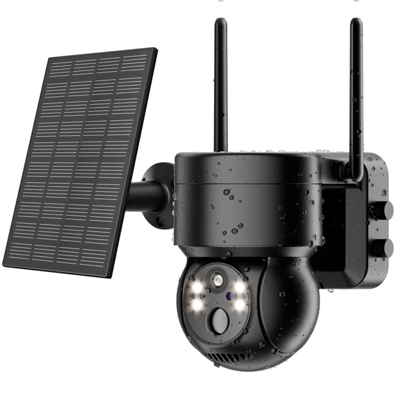 Buy WOOX Outdoor Battery Camera 3MP PTZ with Solar Panel - R3569 - Outdoor Batte... in Cyprus, Nicosia, Limassol, Larnaka, Pafos