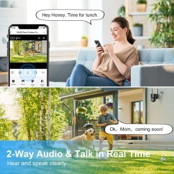 Buy WOOX Outdoor Battery Camera 3MP PTZ with Solar Panel - R3569 - Outdoor Batte... in Cyprus, Nicosia, Limassol, Larnaka, Pafos