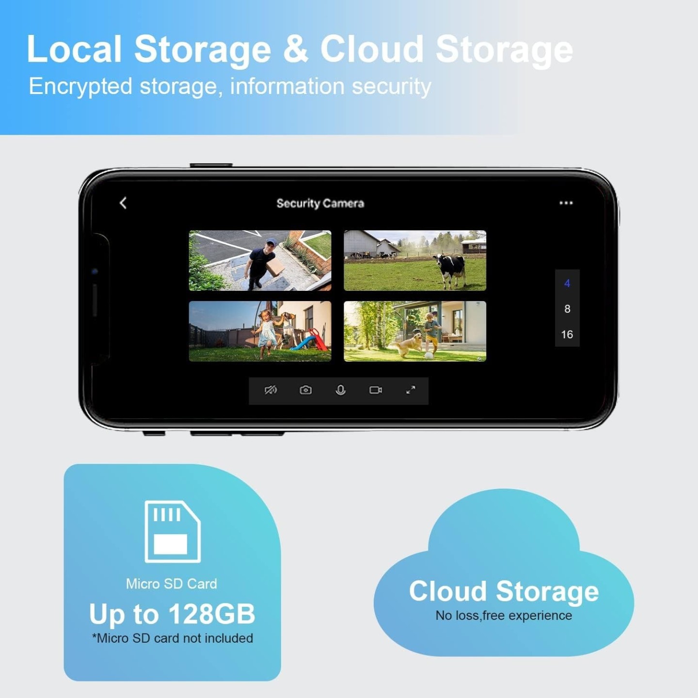 WOOX Outdoor Battery Camera 3MP PTZ with Solar Panel - R3569 - Outdoor Battery Camera 3MP PTZ with Solar Panel