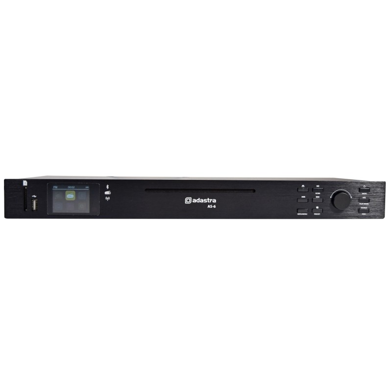 Buy Adastra Rackmount Audio Source with CD USB BT FM - AS-6 - Rackmount Audio So... in Cyprus, Nicosia, Limassol, Larnaka, Pafos