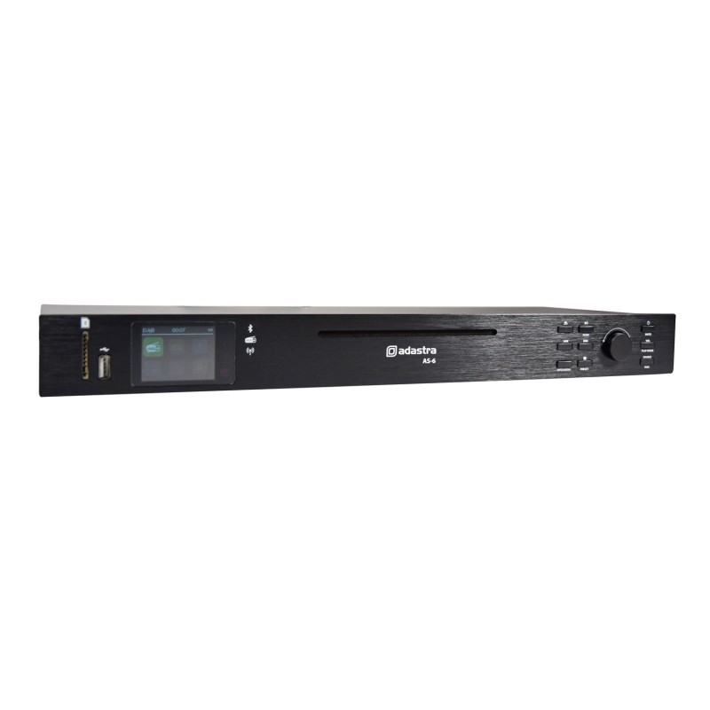 Buy Adastra Rackmount Audio Source with CD USB BT FM - AS-6 - Rackmount Audio So... in Cyprus, Nicosia, Limassol, Larnaka, Pafos