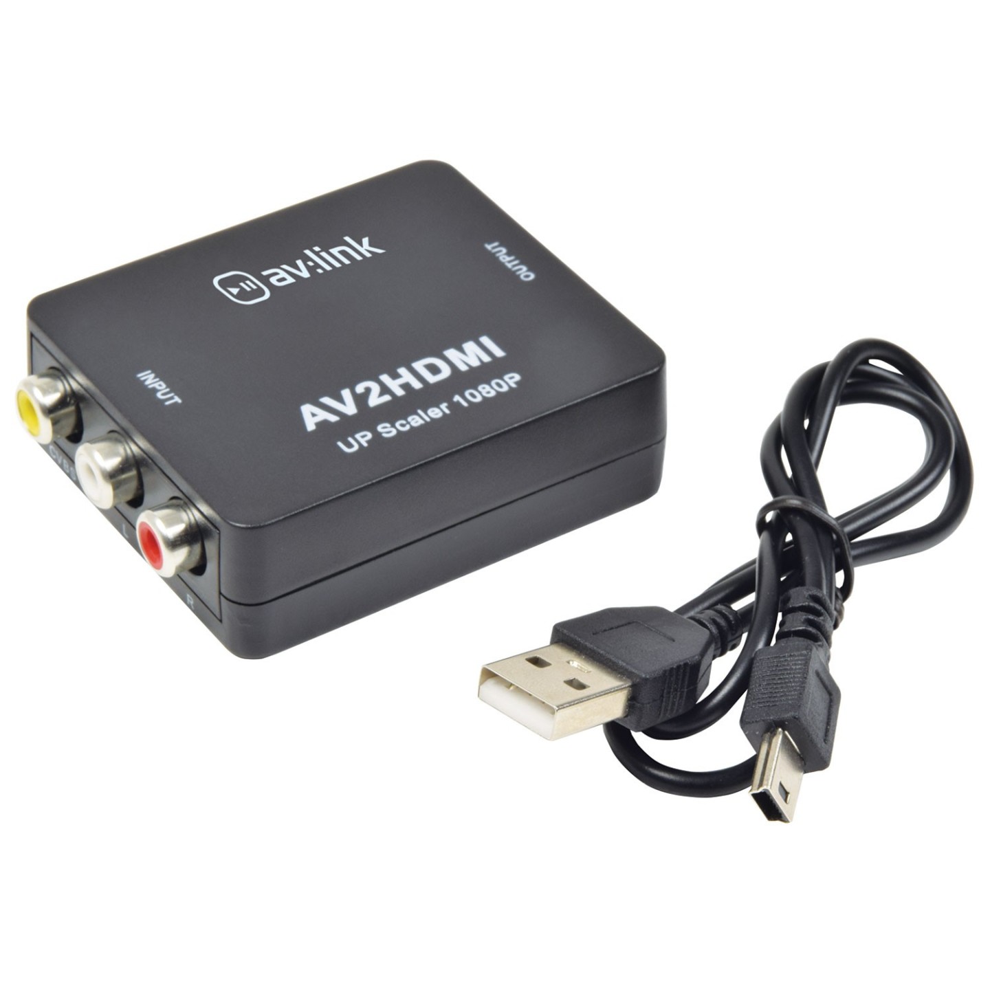 AV:Link RCA AV to HDMI Converter - 128.511UK - AV to HDMI Converter — Buy in Cyprus with Fast Delivery