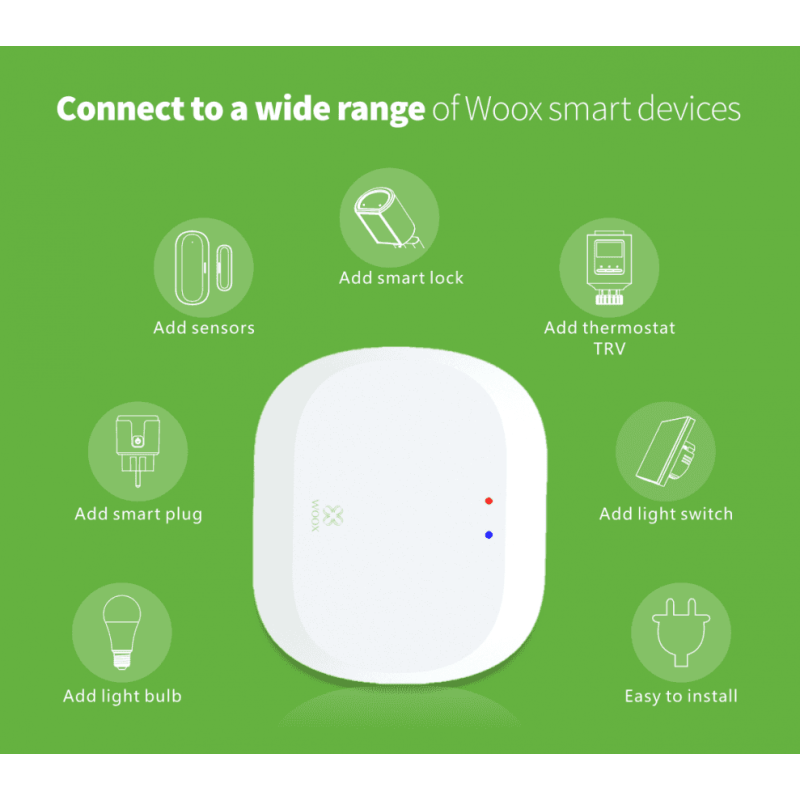 Buy WOOX Wireless Gateway - R7070 - Wi-Fi Zigbee in Cyprus, Nicosia, Limassol, Larnaka, Pafos
