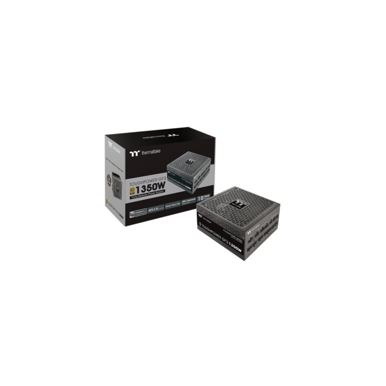 Thermaltake TOUGHPOWER GF3 1350W - ATX 3.0, Fully-Modular, 80 PLUS Gold — Buy in Cyprus with Fast Delivery