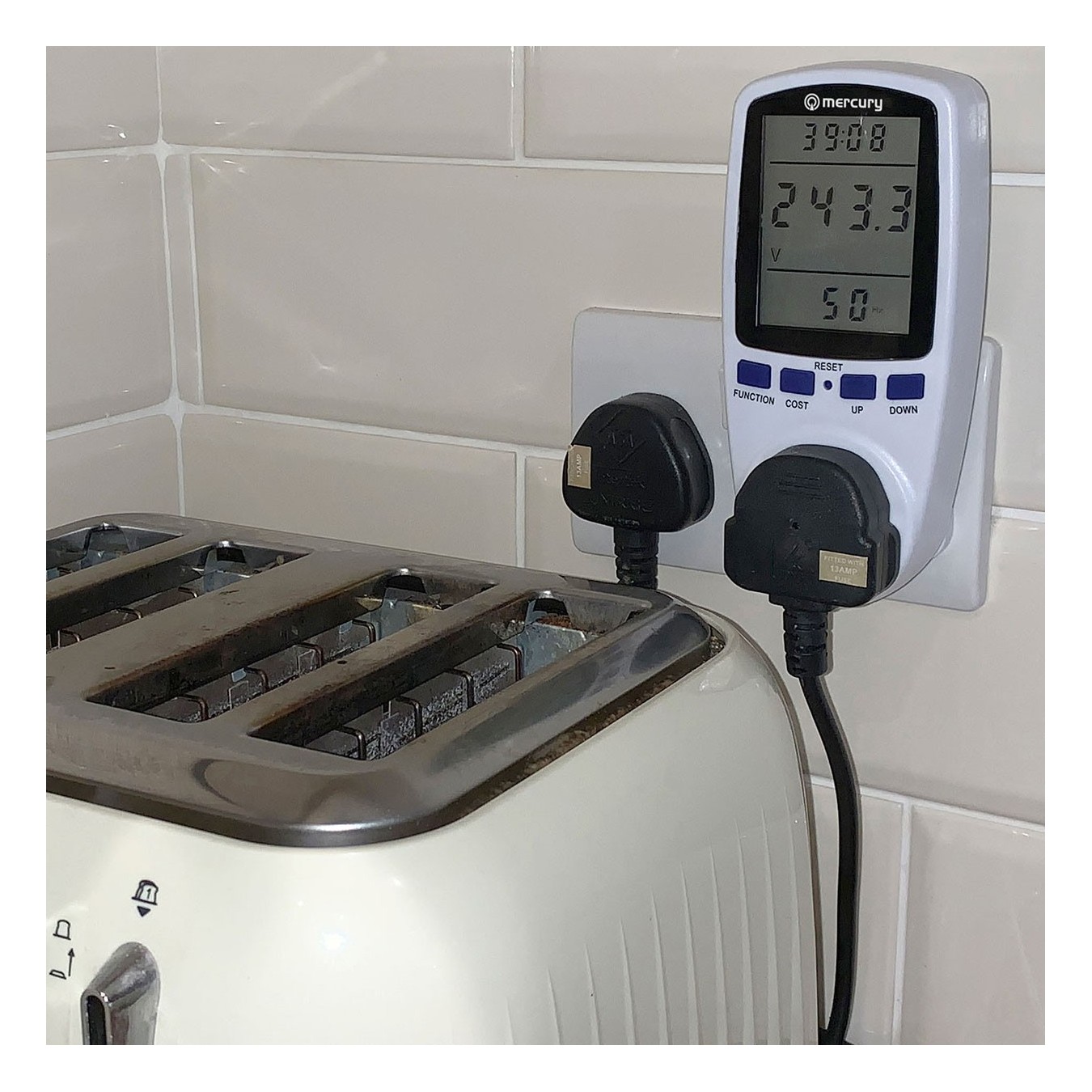 Mercury Appliance Power Meter - 429.859UK - UK plug — Buy in Cyprus with Fast Delivery