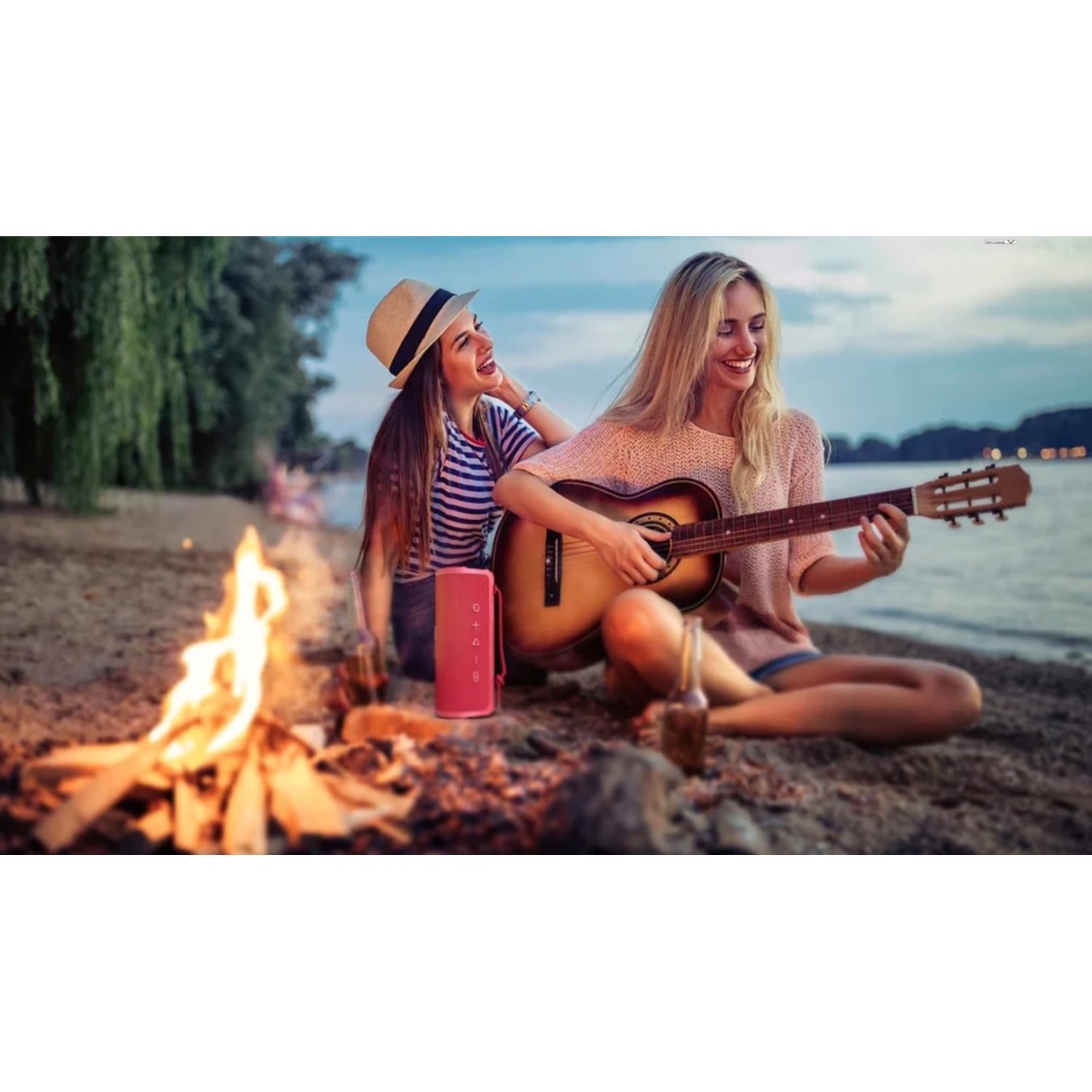 HiFuture Portable BT Speaker RIPPLE - IPX7 - 30W - Red — Buy in Cyprus with Fast Delivery