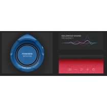HiFuture Portable BT Speaker RIPPLE - IPX7 - 30W - Red — Buy in Cyprus with Fast Delivery