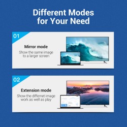 Buy Vention DisplayPort Cable to HDMI - HAGBH - 4K30Hz 2.0m in Cyprus, Nicosia, Limassol, Larnaka, Pafos