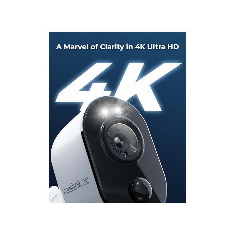 Buy Reolink BP Outdoor Battery Camera 4K - ARGUS 3 Ultra - Human, Pet, Vehicle D... in Cyprus, Nicosia, Limassol, Larnaka, Pafos