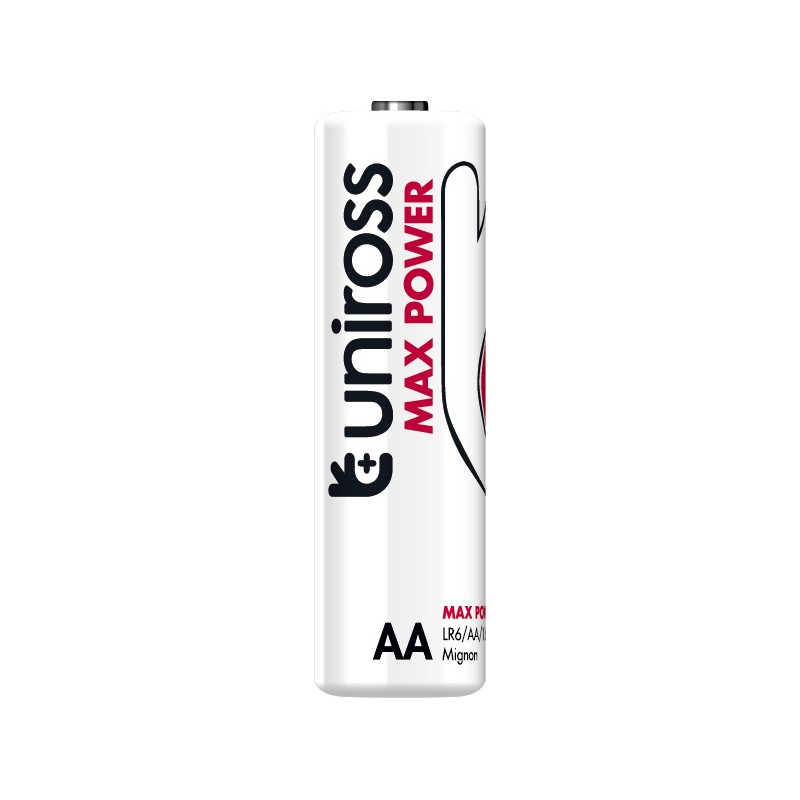 Buy Uniross AA Max Power Alkaline Batteries - 4 Pcs in Cyprus, Nicosia, Limassol, Larnaka, Pafos