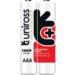 Buy Uniross Hybrio AAA 1000 Rechargable Batteries - 4Pcs in Cyprus, Nicosia, Limassol, Larnaka, Pafos