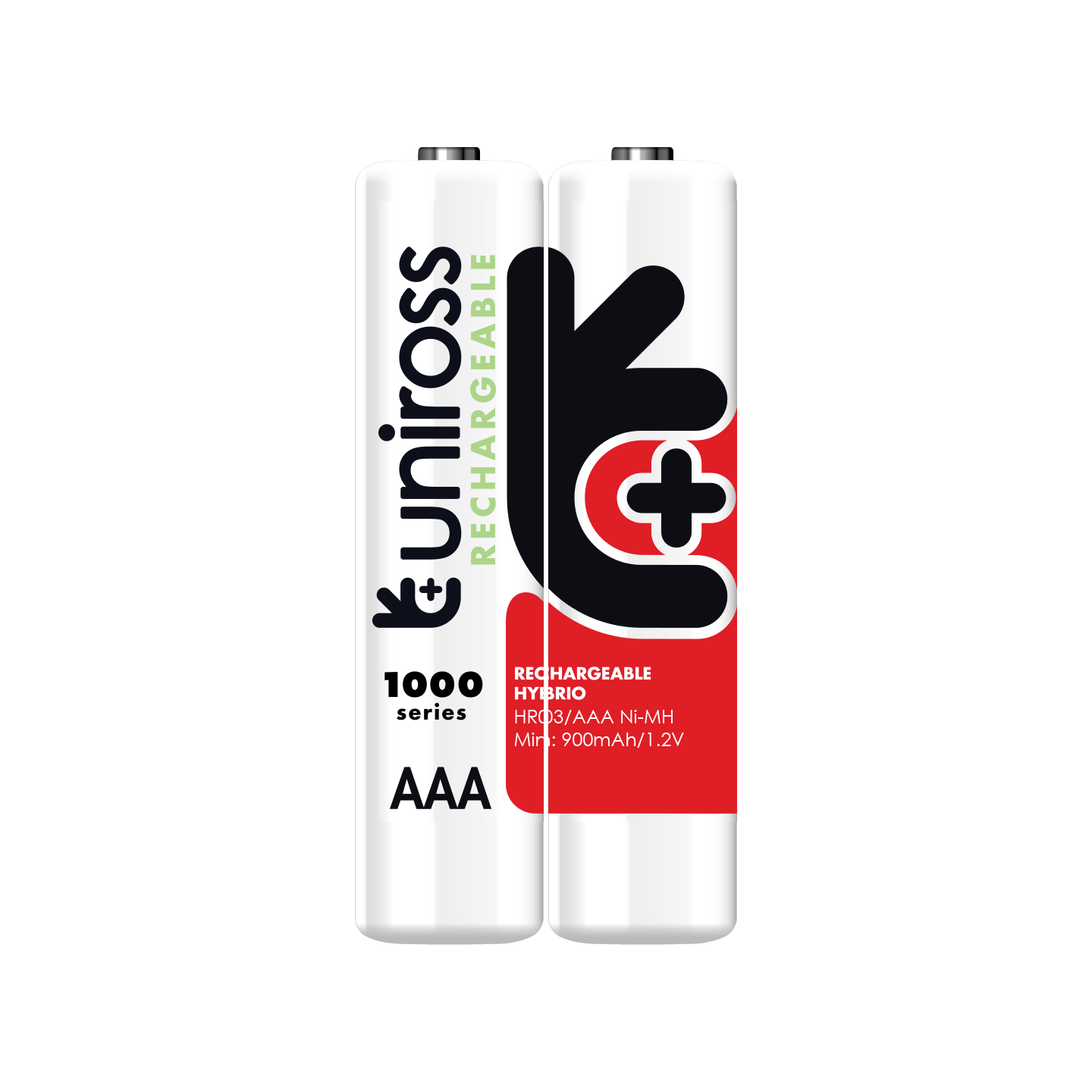 Uniross Hybrio AAA 1000 Rechargable Batteries - 4Pcs — Buy in Cyprus with Fast Delivery