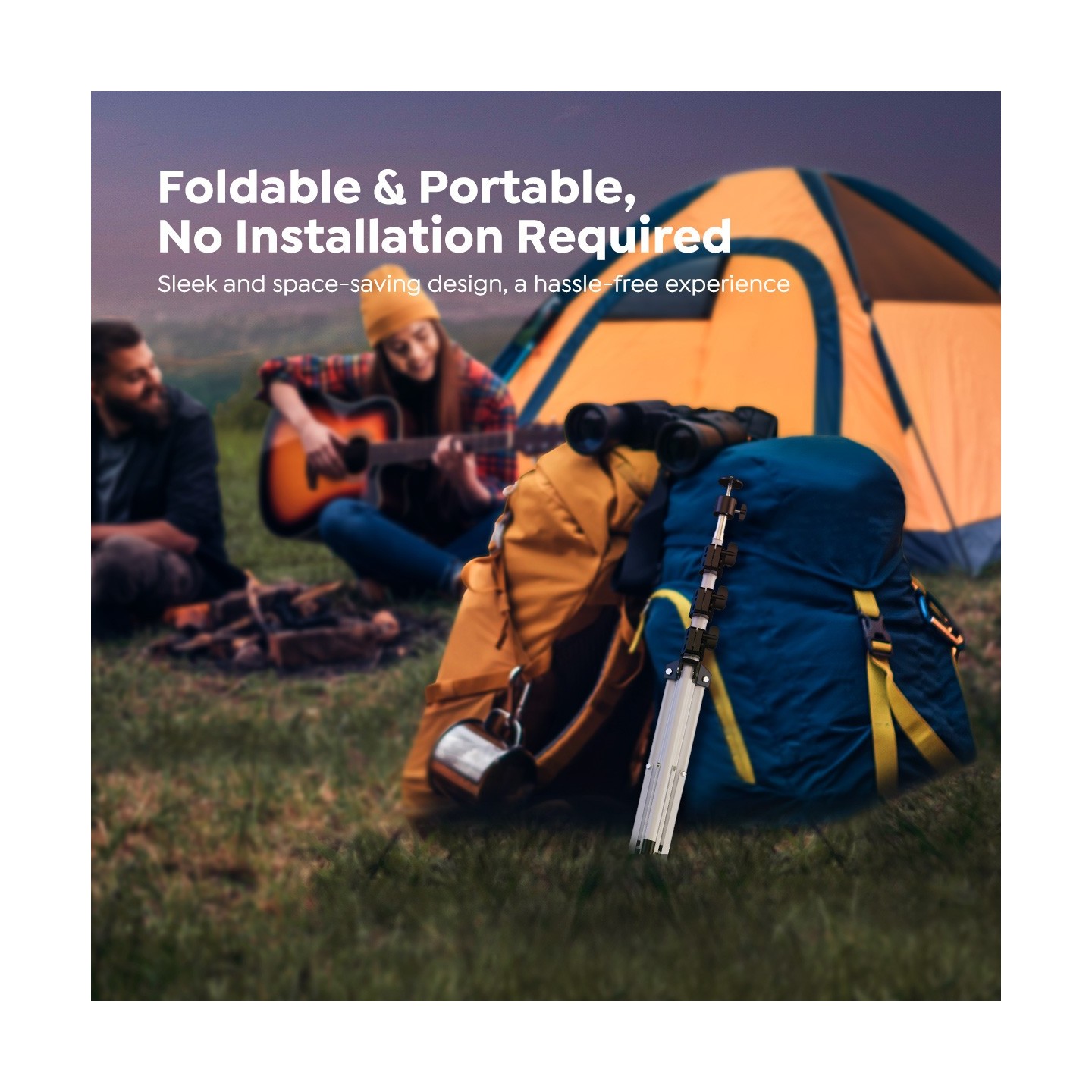 Yaber Universal Projector Floor Holder Stand - YH-130 - Universal Projector Floor Holder Stand 45-130cm