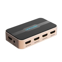 Buy Vention HDMI Splitter - ACCG0-UK - 4-Port 4K 1.4 with UK PSU in Cyprus, Nicosia, Limassol, Larnaka, Pafos