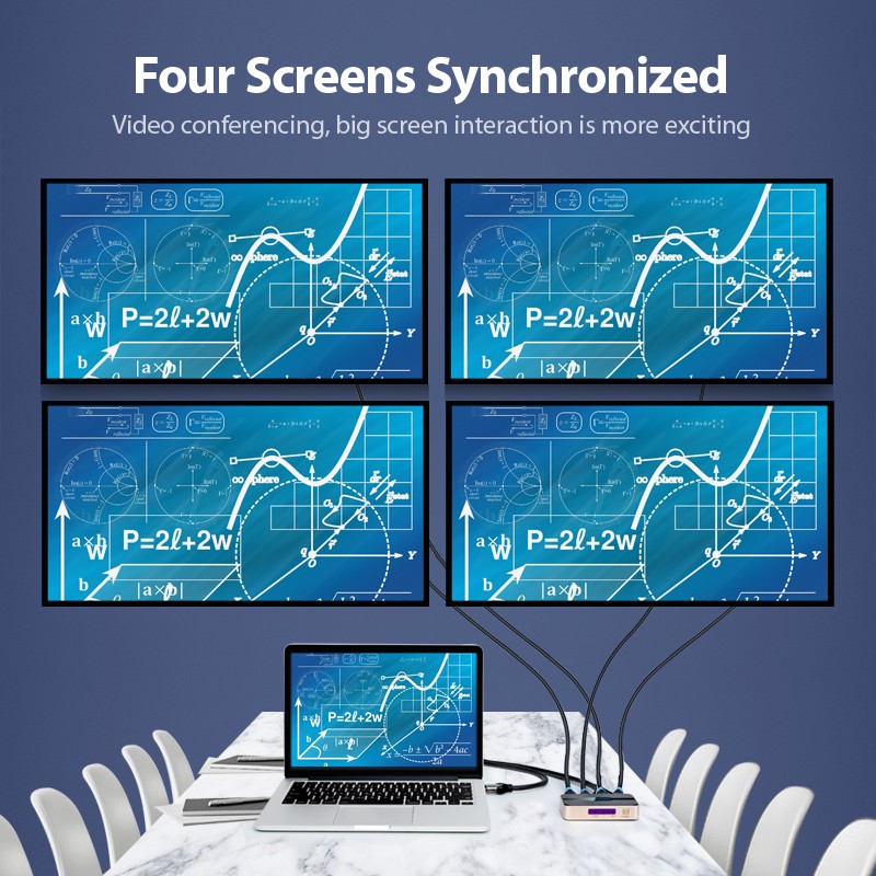 Buy Vention HDMI Splitter - ACCG0-UK - 4-Port 4K 1.4 with UK PSU in Cyprus, Nicosia, Limassol, Larnaka, Pafos