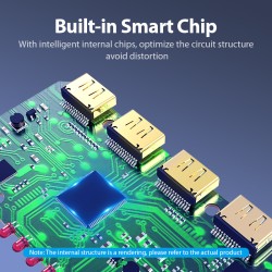 Buy Vention HDMI Splitter - ACCG0-UK - 4-Port 4K 1.4 with UK PSU in Cyprus, Nicosia, Limassol, Larnaka, Pafos