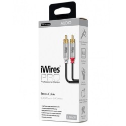 Buy Techlink iWiresPRO - 711031 - 2RCA to 2RCA Cable 1.0m in Cyprus, Nicosia, Limassol, Larnaka, Pafos