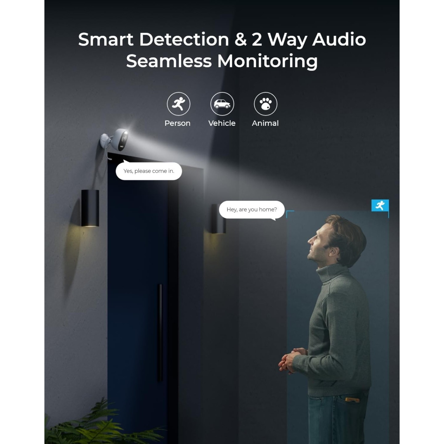 Reolink WIFI Outdoor Camera - 4MP LUMUS — Buy in Cyprus with Fast Delivery