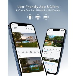 Buy Reolink WIFI Outdoor Camera - 4MP LUMUS in Cyprus, Nicosia, Limassol, Larnaka, Pafos