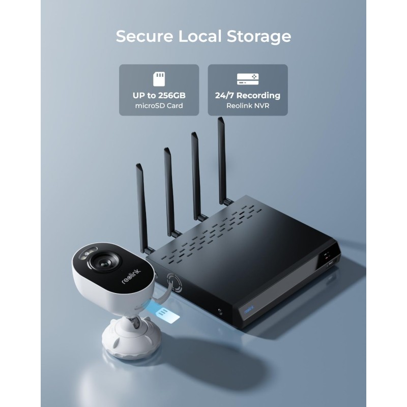 Buy Reolink WIFI Outdoor Camera - 4MP LUMUS in Cyprus, Nicosia, Limassol, Larnaka, Pafos