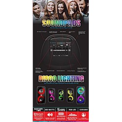 Buy iDance DJX-100MK2 Portable Karaoke Speaker with Wired Microphone USB & BT in Cyprus, Nicosia, Limassol, Larnaka, Pafos