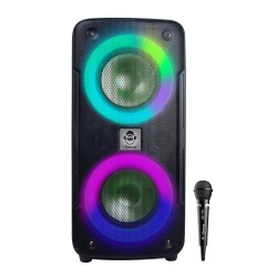 Buy iDance DJX-100MK2 Portable Karaoke Speaker with Wired Microphone USB & BT in Cyprus, Nicosia, Limassol, Larnaka, Pafos