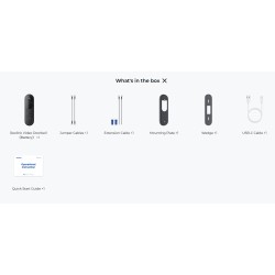 Buy Reolink BP Battery Video Doorbell 4MP - D340B - Black with Chime and 64GB Mi... in Cyprus, Nicosia, Limassol, Larnaka, Pafos