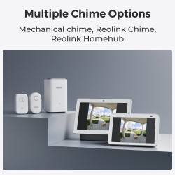 Buy Reolink BP Battery Video Doorbell 4MP - D340B - Black with Chime and 64GB Mi... in Cyprus, Nicosia, Limassol, Larnaka, Pafos