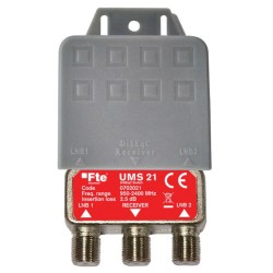Buy FTE Satellite Diseqc Switch - UMS21 - 2-1 in Cyprus, Nicosia, Limassol, Larnaka, Pafos