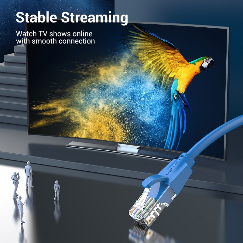 Buy Vention NETWORK Cable - CAT6 UTP 0.5m Blue IBELD in Cyprus, Nicosia, Limassol, Larnaka, Pafos