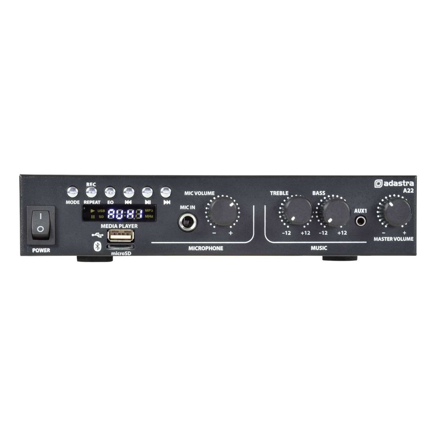 Adastra A22 Stereo Amplifier - 953.422UK - USB FM BT 2x25W@8ohm — Buy in Cyprus with Fast Delivery