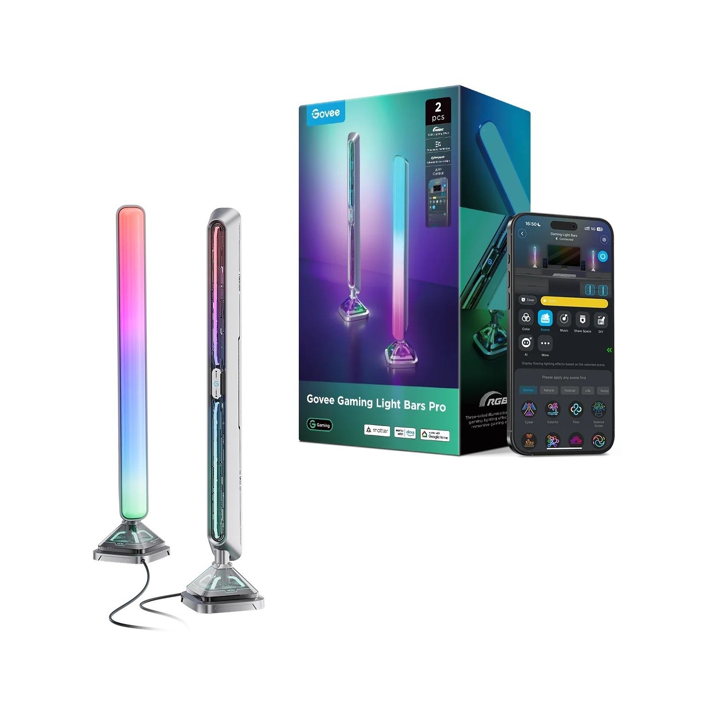 Govee Gaming Monitor Light Bars - H8048 - Pro Smart RGBIC — Buy in Cyprus with Fast Delivery