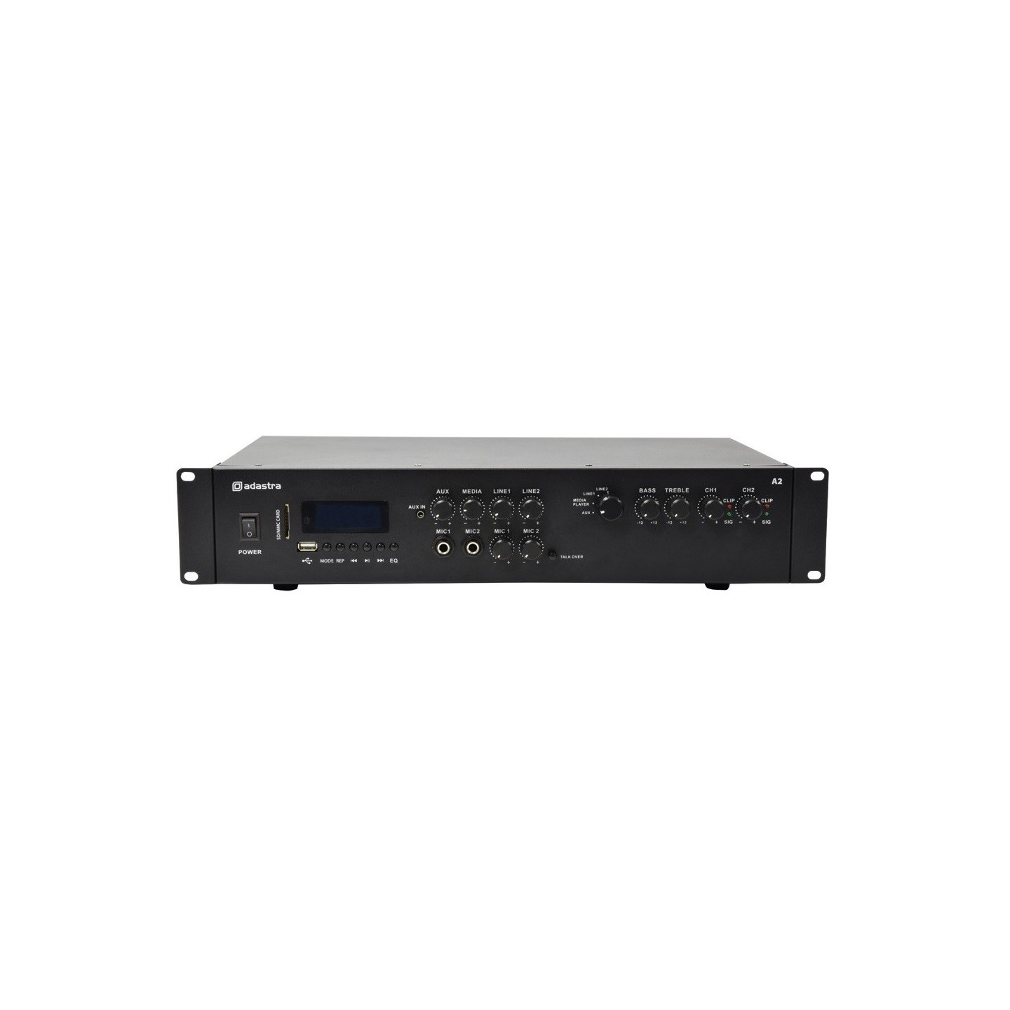Adastra A2 Stereo Amplifier - 953.402UK - 2x200W USB BT FM — Buy in Cyprus with Fast Delivery