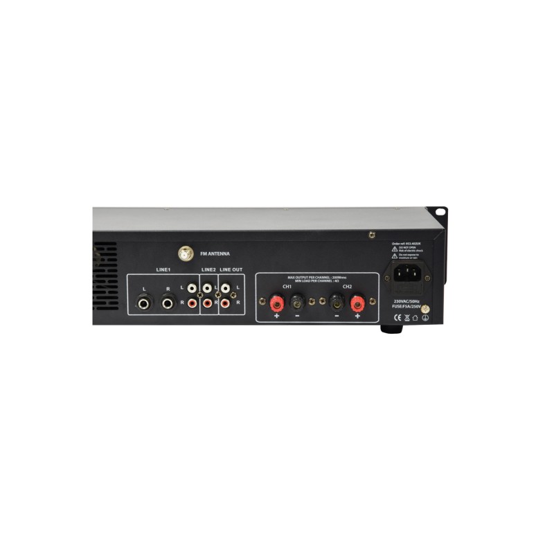 Buy Adastra A2 Stereo Amplifier - 953.402UK - 2x200W USB BT FM in Cyprus, Nicosia, Limassol, Larnaka, Pafos
