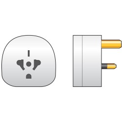 Buy Mercury World to UK Plug Adapter - 429.832UK - World to UK in Cyprus, Nicosia, Limassol, Larnaka, Pafos