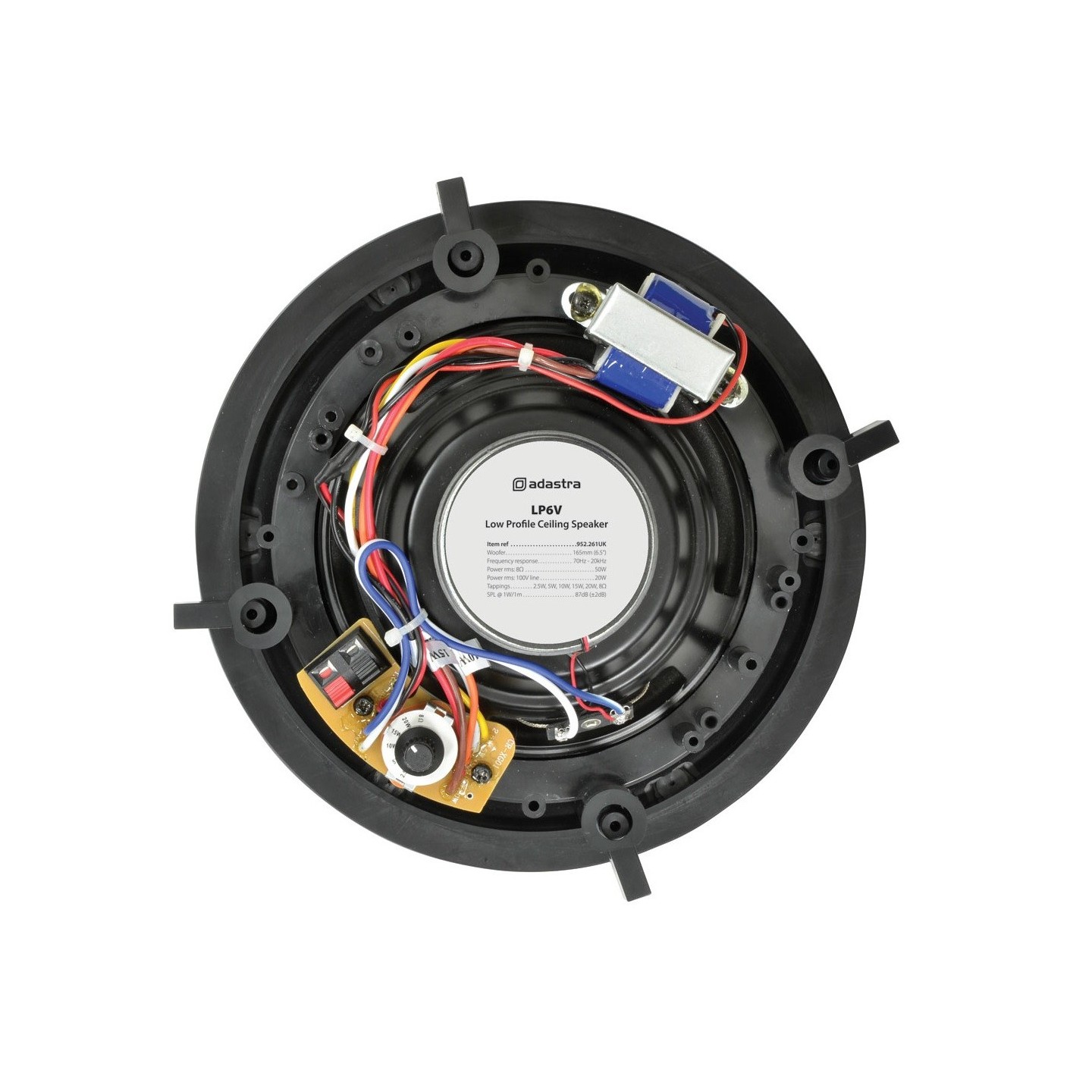 Adastra Flat Ceiling Speaker - LP6V - 6.5'' 20W 952.261UK — Buy in Cyprus with Fast Delivery