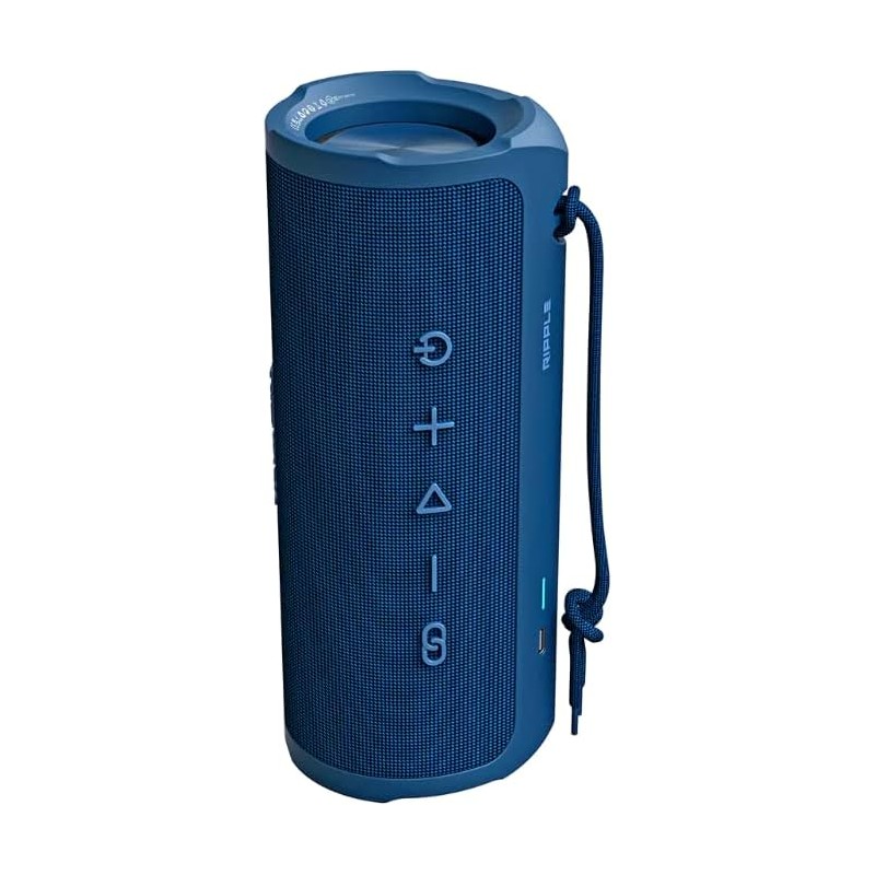 Buy HiFuture Portable BT Speaker RIPPLE - IPX7 30W Blue in Cyprus, Nicosia, Limassol, Larnaka, Pafos