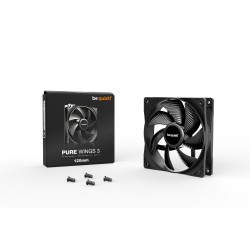 Buy be quiet! Pure Wings 3 120mm BL104 - Case Fan, Black, 1600 RPM, 3-pin in Cyprus, Nicosia, Limassol, Larnaka, Pafos