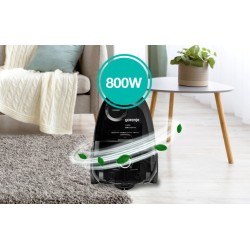 Buy Gorenje Cleaning Vacuum - VCE01G4AEBK - Bagless 800W 3.3L 5m in Cyprus, Nicosia, Limassol, Larnaka, Pafos